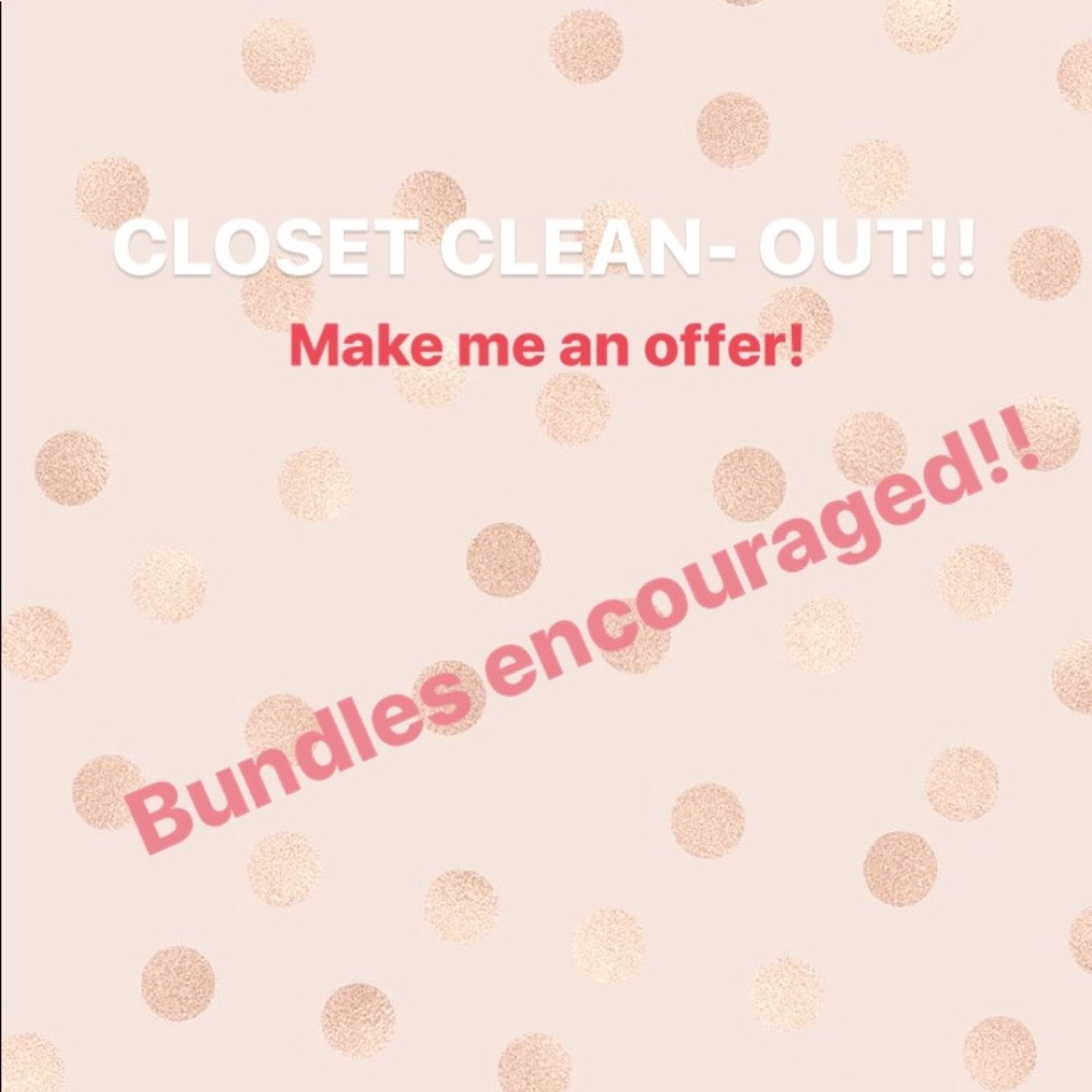 EVERYTHING MUST GO! ❤️❤️